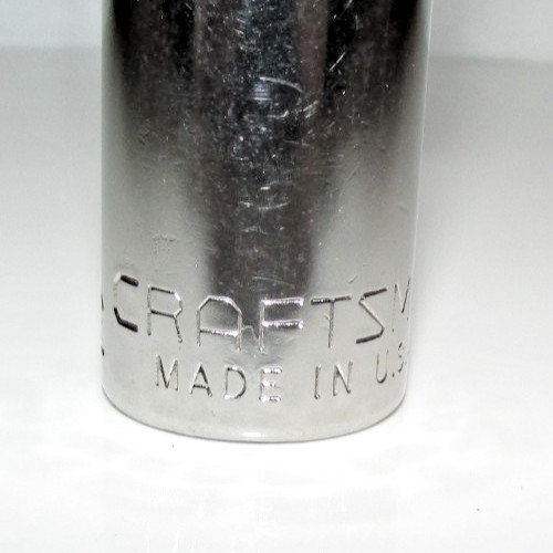 T #77 – CRAFTSMAN USA G 43312, 3/8″ DRIVE, 1/2″ SAE Deep SOCKET, 12 POINT