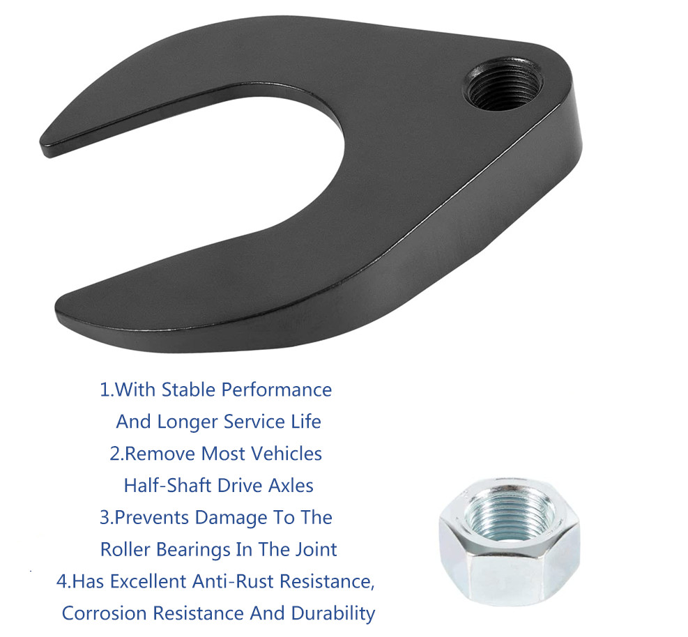 CV Axle Joint Shaft Puller Tool Slide Hammer Adapter Pulling Fork Removing Tools