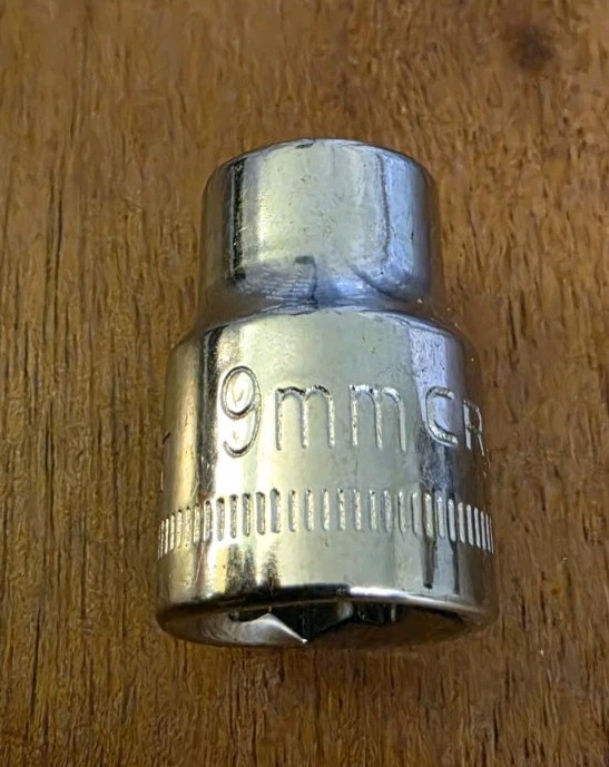 Craftsman 9mm Socket 6 Point 3/8″ Drive S-AF 43541