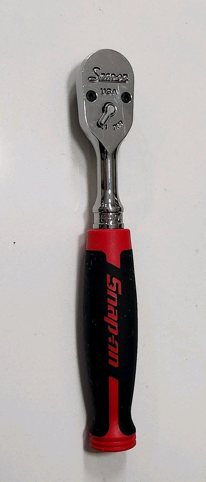 Snap-on Tools NEW STYLE 3/8″ Drive 100 Tooth Soft Grip Fixed Ratchet FH100