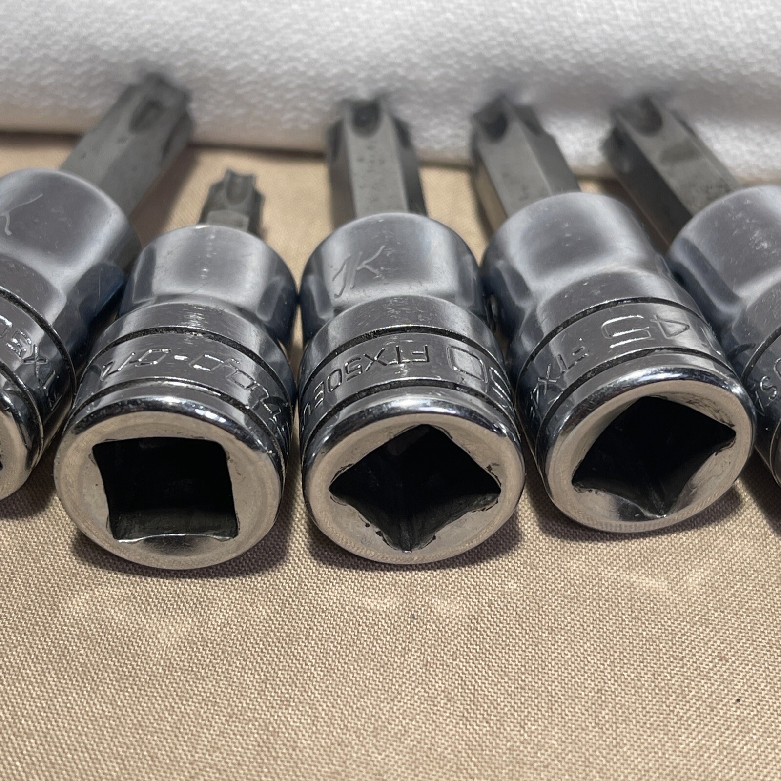 Snap-on Tools USA 3/8″ Drive Torx Sockets LOT/8 Set