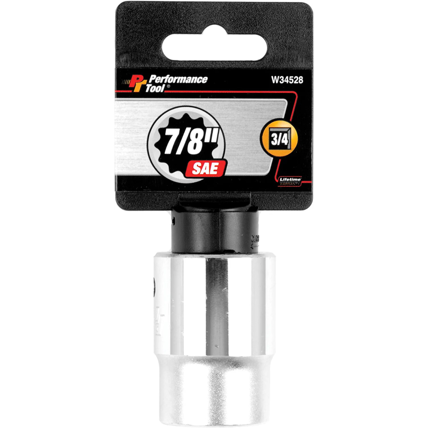 Performance Tool W34842 3/4″ Drive 12-Point Standard Socket 42mm – 42mm,METRIC