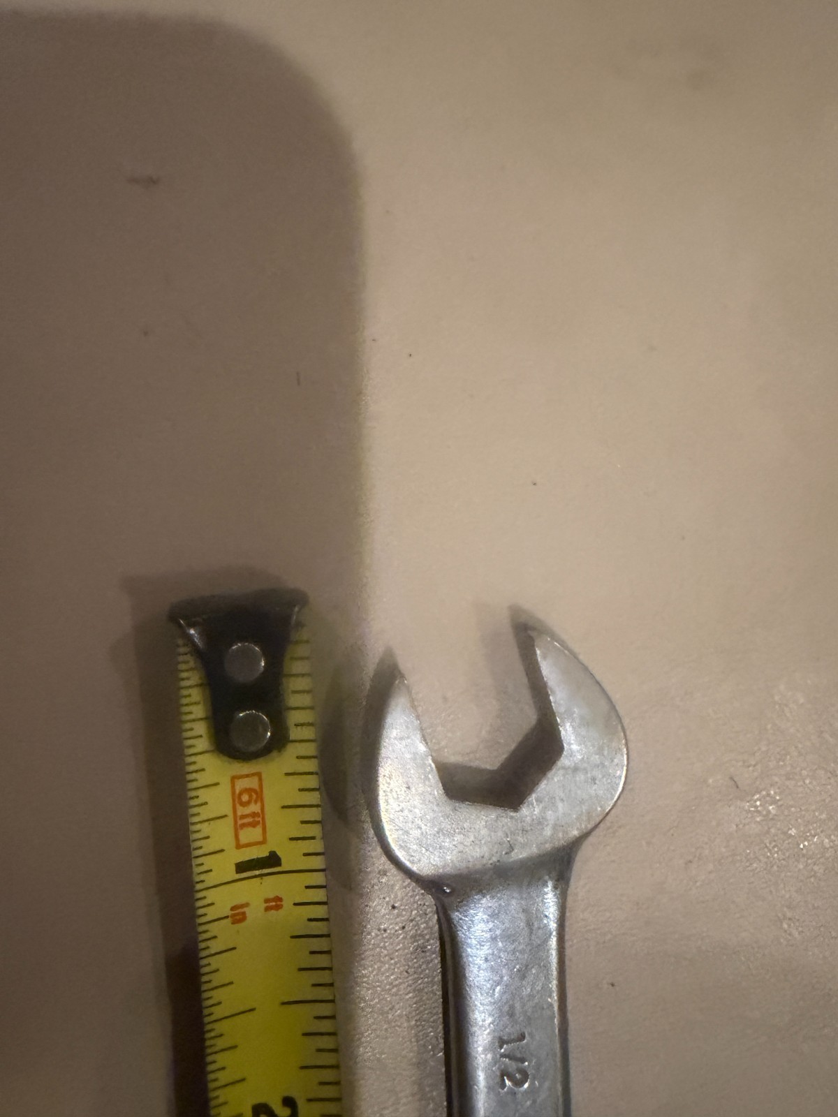 Bonney 1/2″ Combination Wrench #1116, SAE, USA made. In good condition