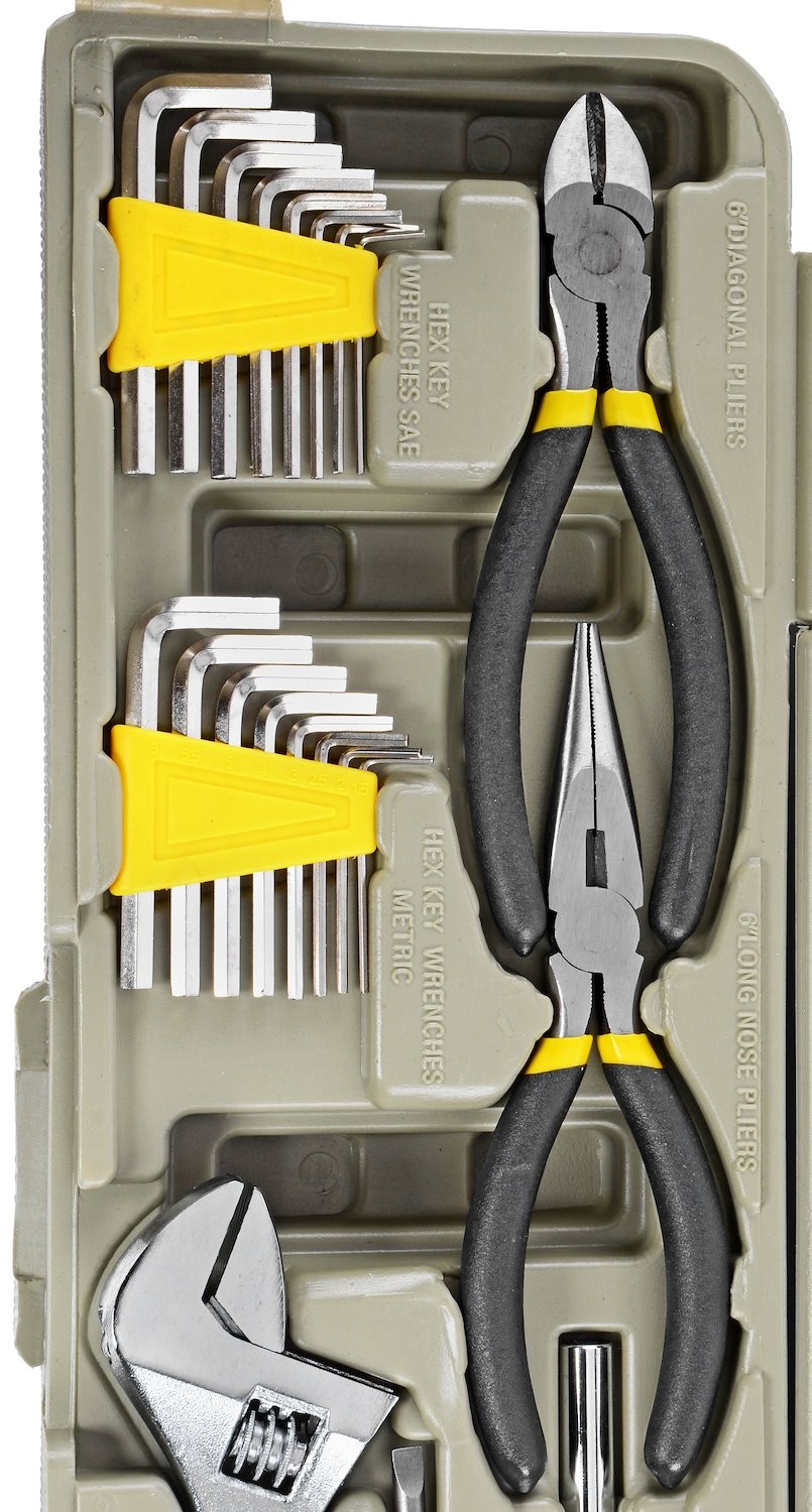 JEGS 80427 123-Piece Tool Set with Carry Case