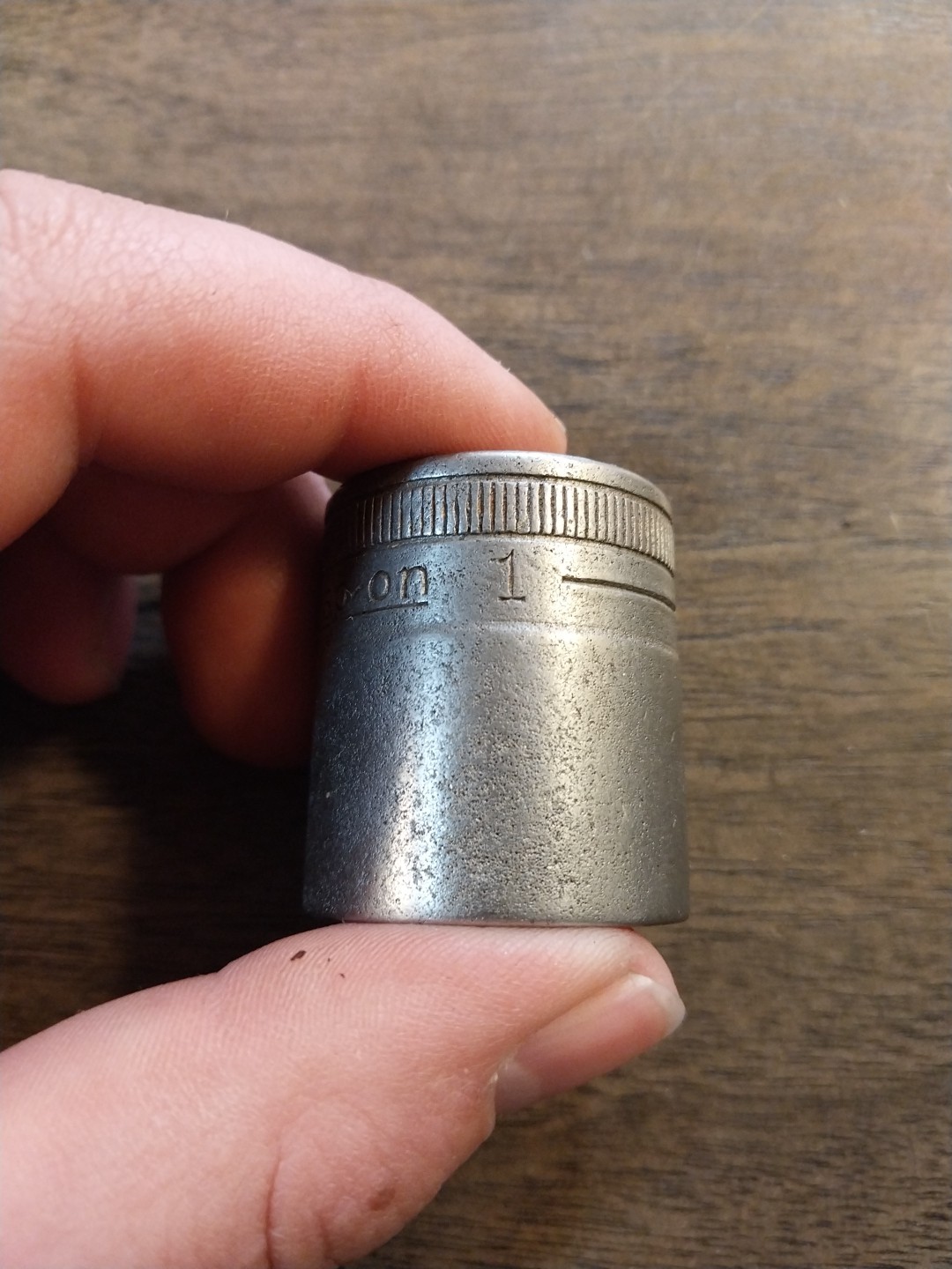 Vintage Snap-On SW320 1/2″ Drive 1″ 12 Point Socket USA Tool