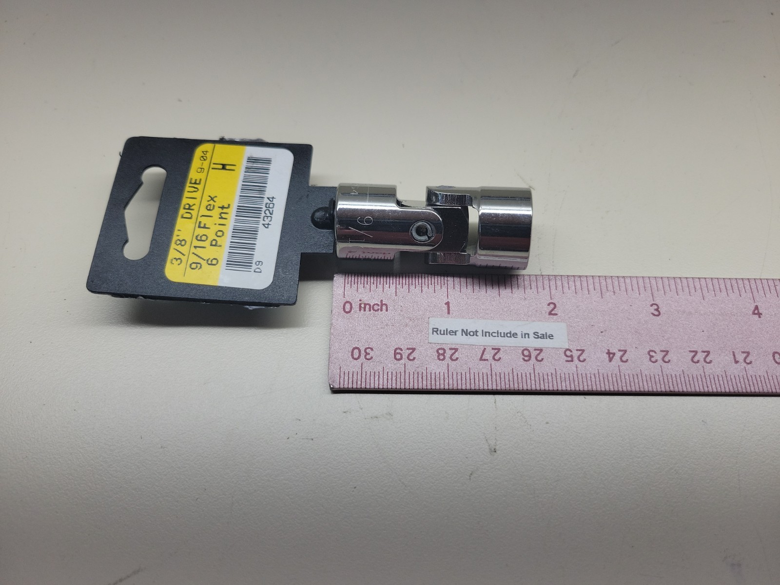 Craftsman 9/16 Socket Flex Universal Jount Socket 6 Point 3/8 Drive 43264 USA