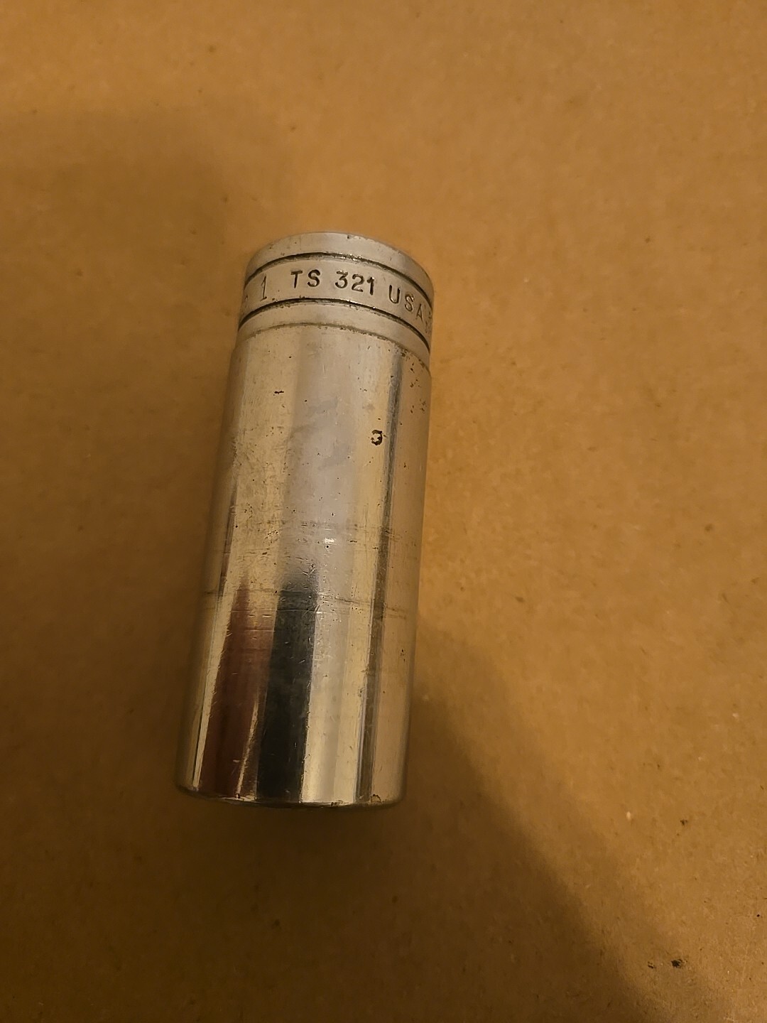 Snap On 1/2″ Drive 1″ 6PT SAE Deep Chrome Socket TS321