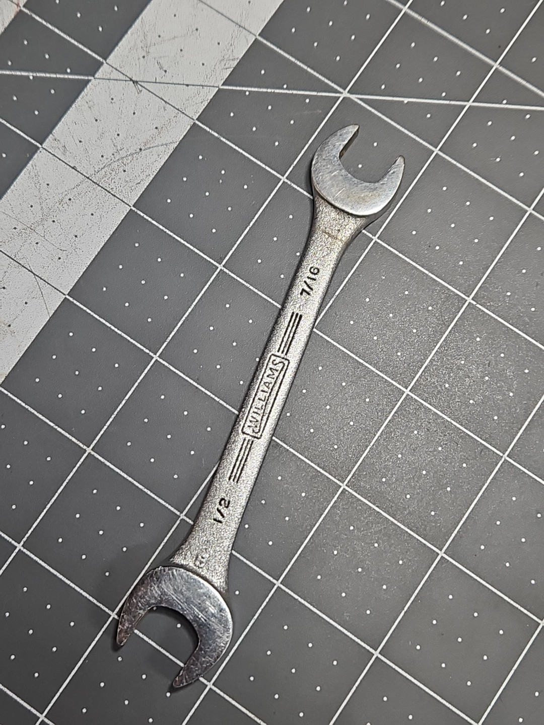 Williams 1725 1 /2” 7/16″ SUPERRENCH Combination Wrench, 12 Point GUC Ht1