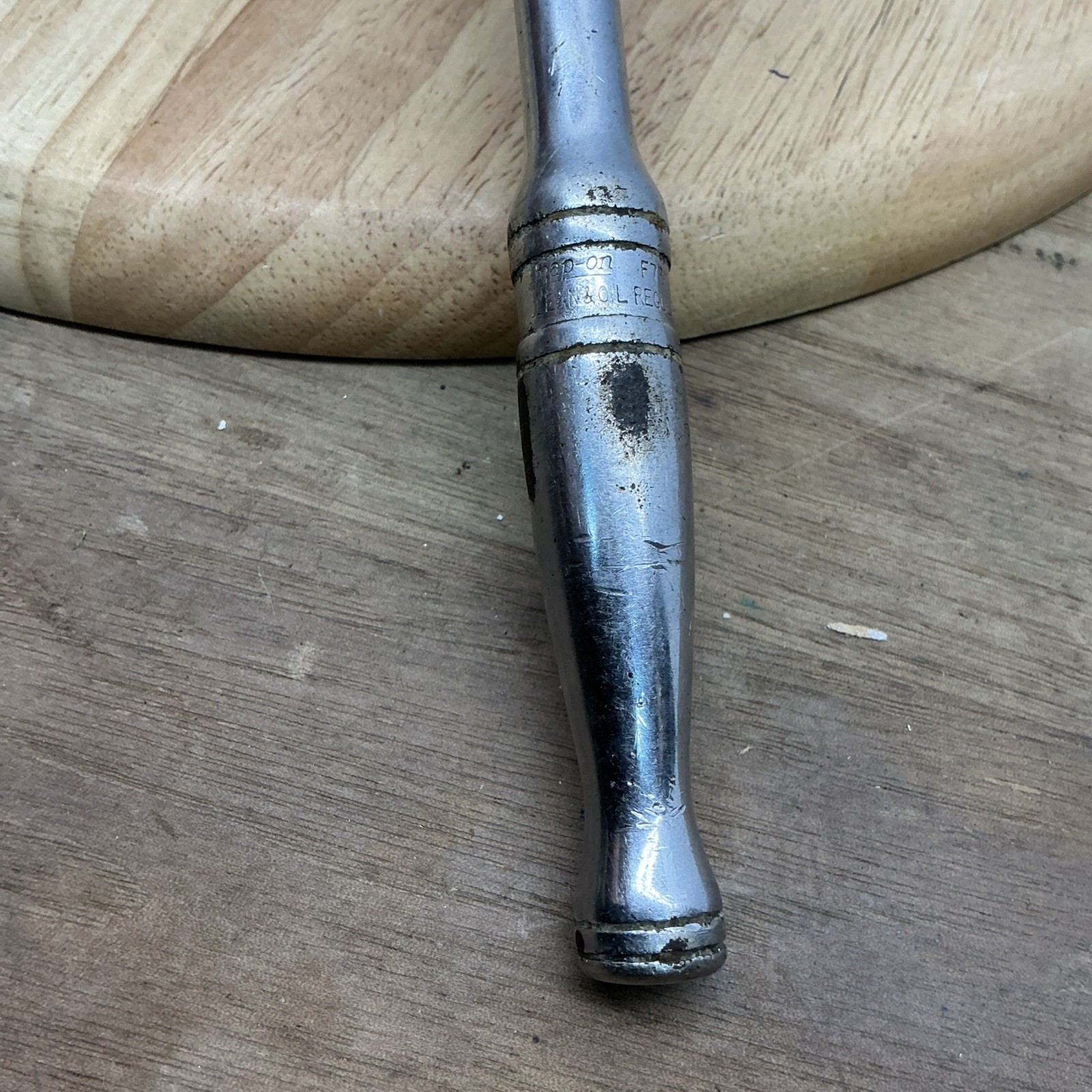 Snap On Tools USA 3/8 Drive Flex Head Standard Handle Ratchet F731 Vintage(k)