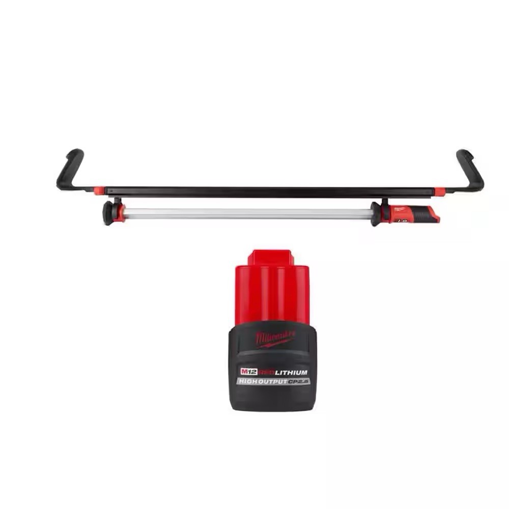 M12 12-Volt Lithium-Ion Cordless LED Underhood Light with M12 12-Volt