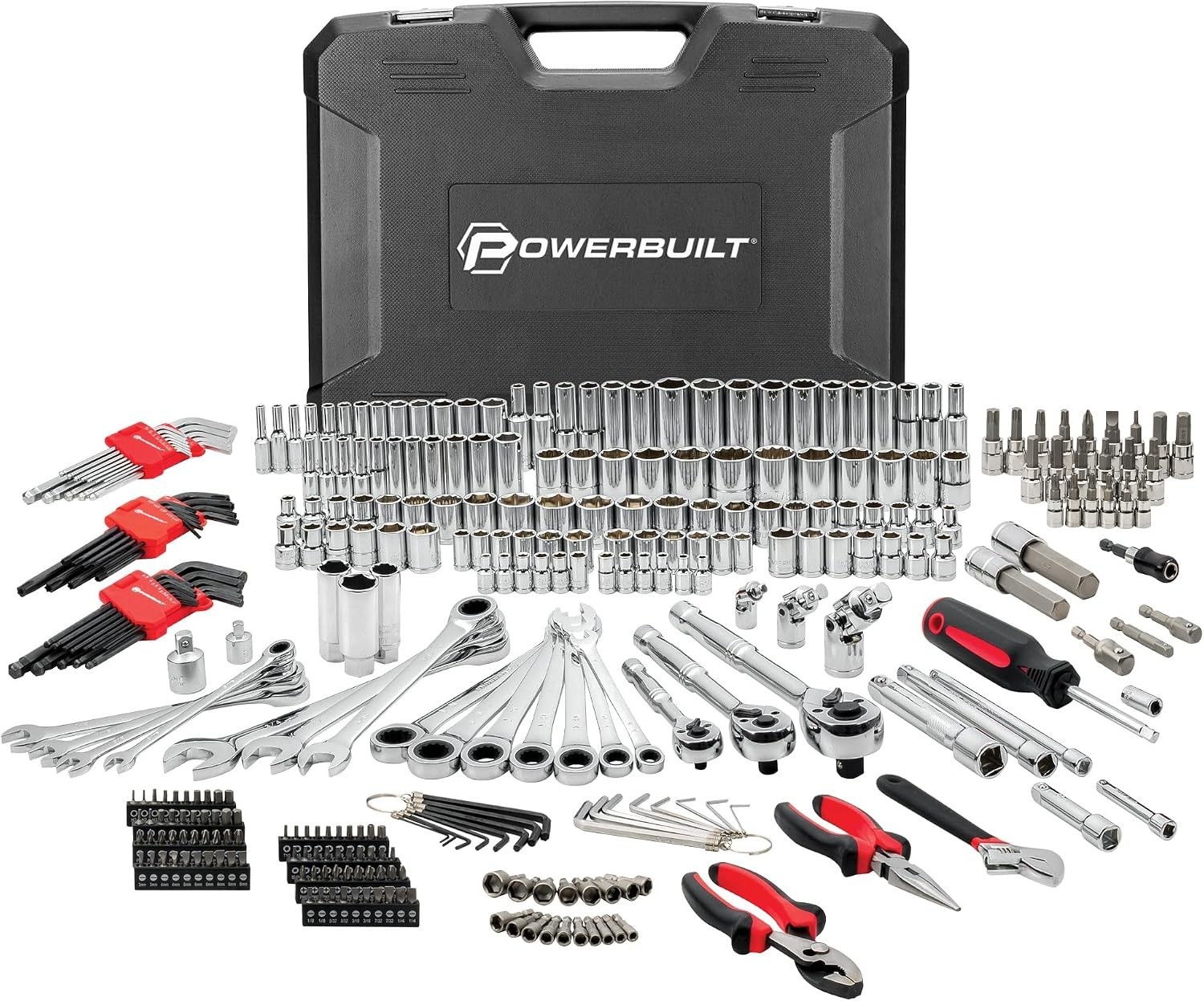 Powerbuilt 325 Piece Deluxe Mechanics Tool Set – 643042ECE