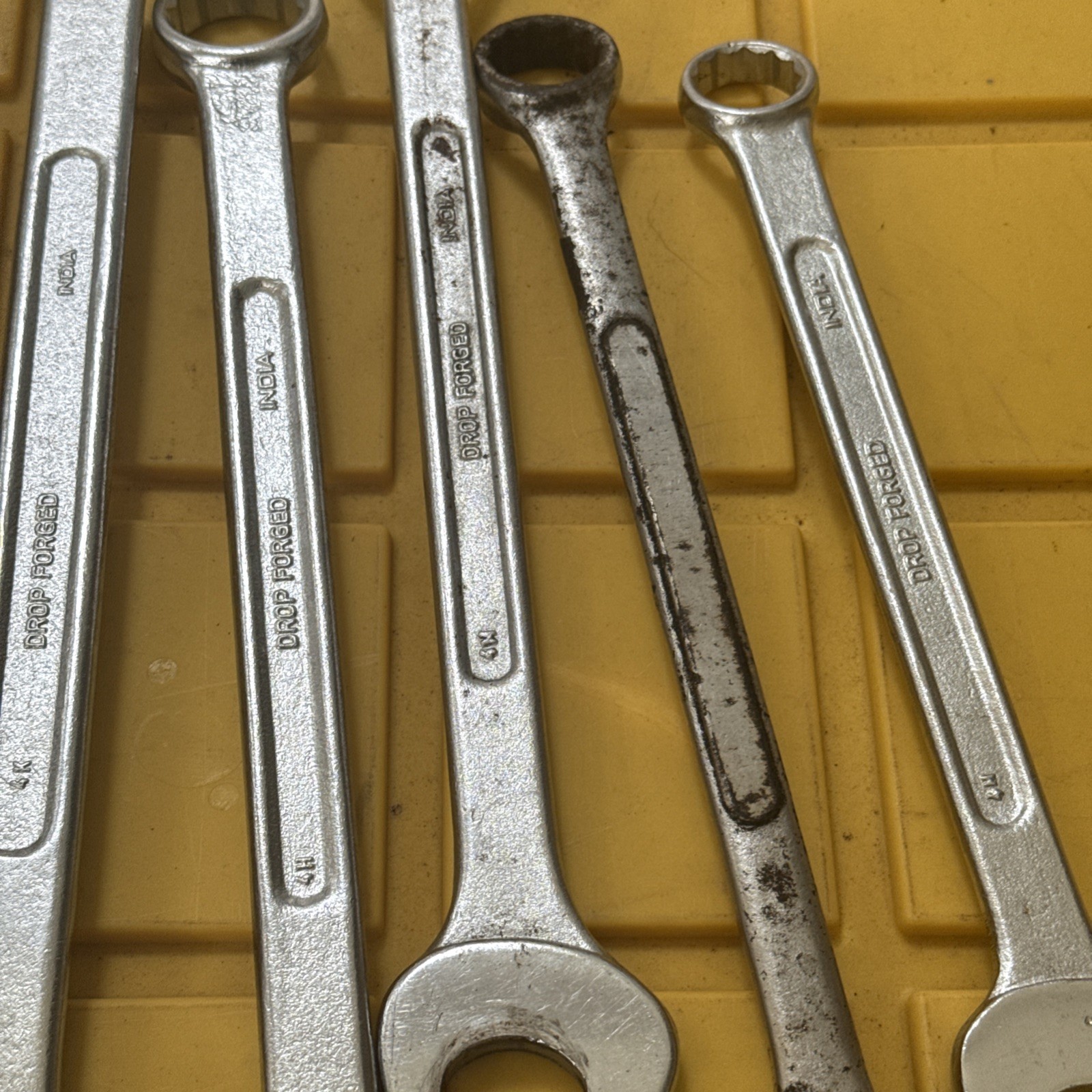 Gedore 6pc Lot 1 1/4, 1 1/16, 1, 15/16, 7/8, 13/16 Combination Wrench 12 point.