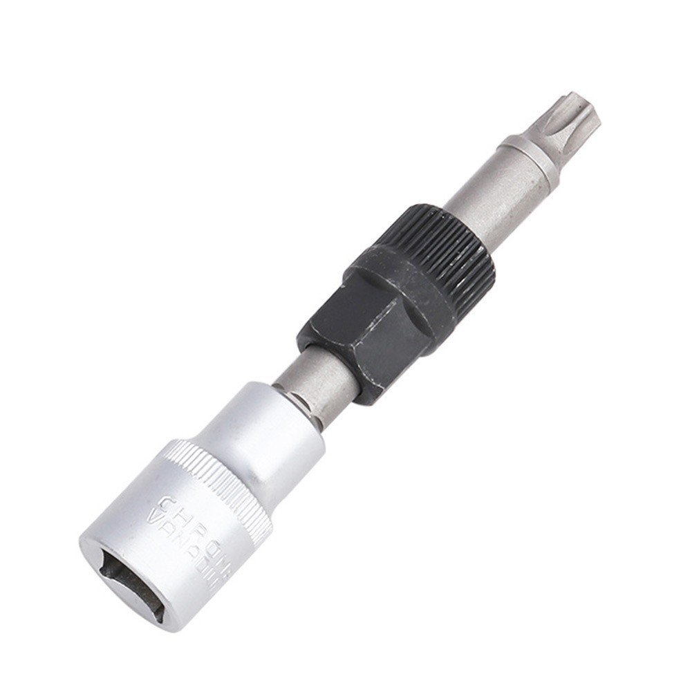 Clutch Pulley Removal Tool Accessory Alternator Black+Silver M10/T50 Metal