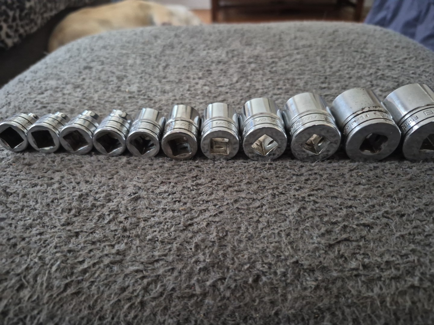Snap-On USA [FS081-FS281] 12-Pc. 1/4″-15/16″ 3/8″Drive 6-Point Shallow