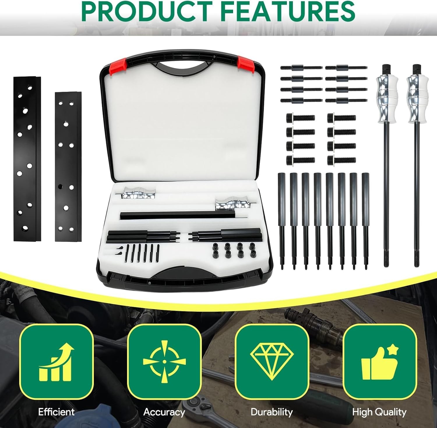 EN-51146 Fuel Injector Rail Assembly Tool Kit Master Replacer For GM Opel SGE