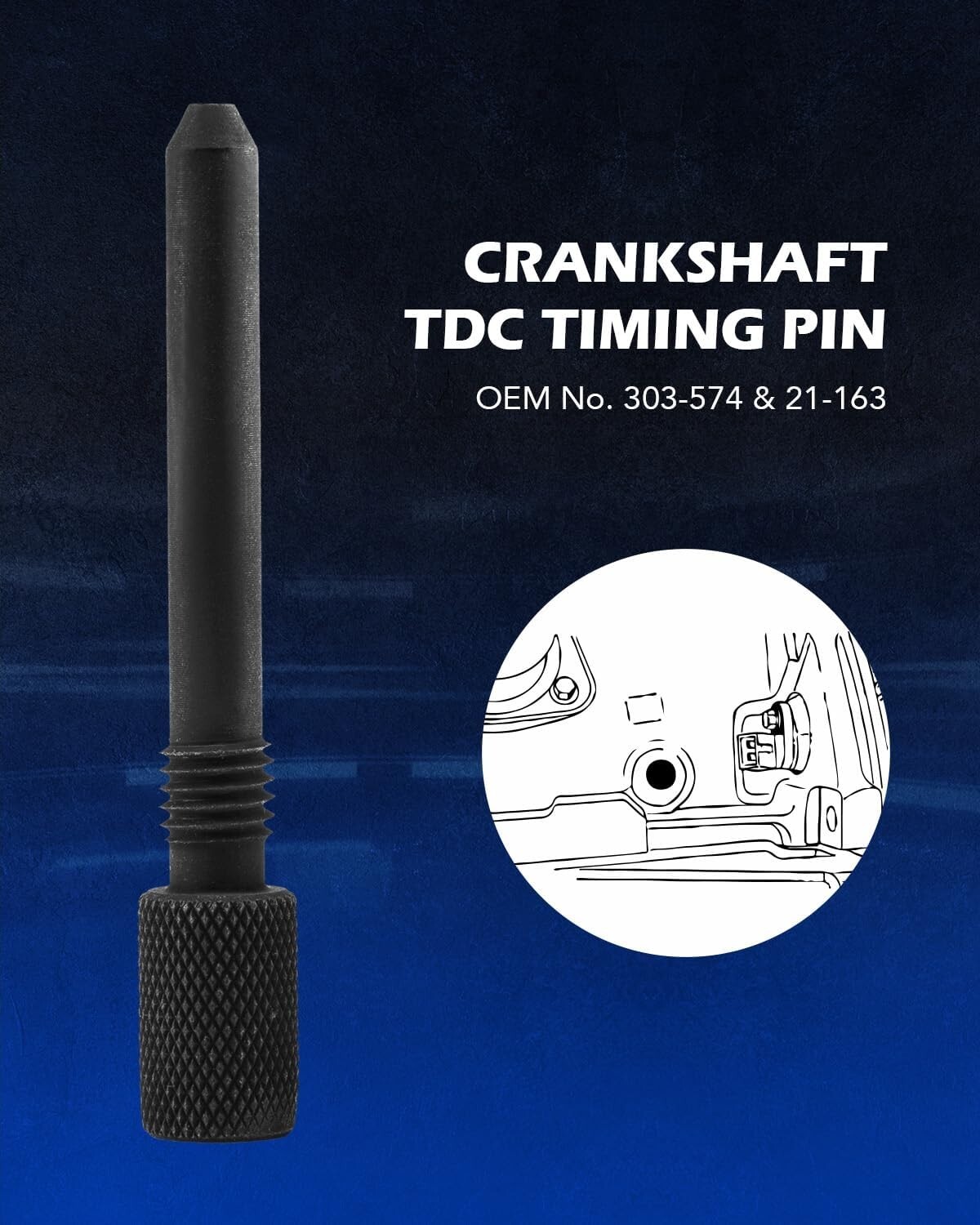 Camshaft Alignment Tool Compatible with Ford 2.0L 2.3L 2.5L Engines Timing 3PC