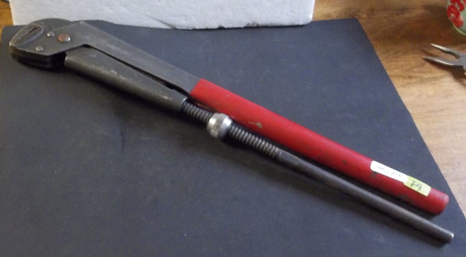 SNAP ON PWZ3A SOFT GRIP ADJUSTABLE PLIER WRENCH HEAVY DUTY 21.5″ LONG ARGENTINA