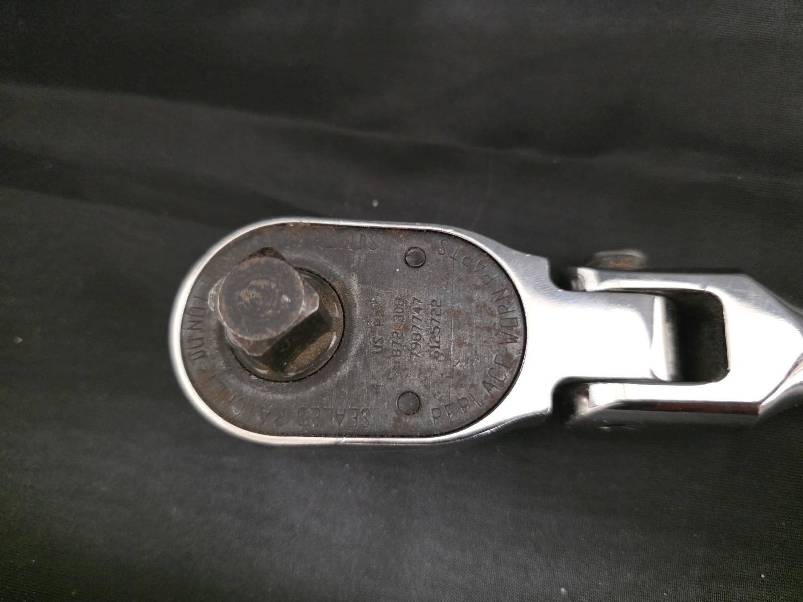 Snap-On Ratchet, Sealed Head (High Strength), Long Handle, 6 1/2″ TL72 1/4