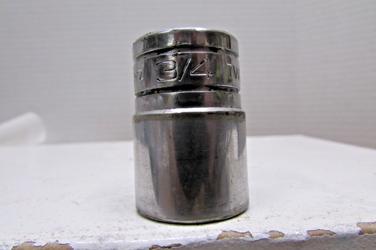 Snap-on Tools 1/2″ Drive 3/4″ 6PT Shallow Socket TW241 USA