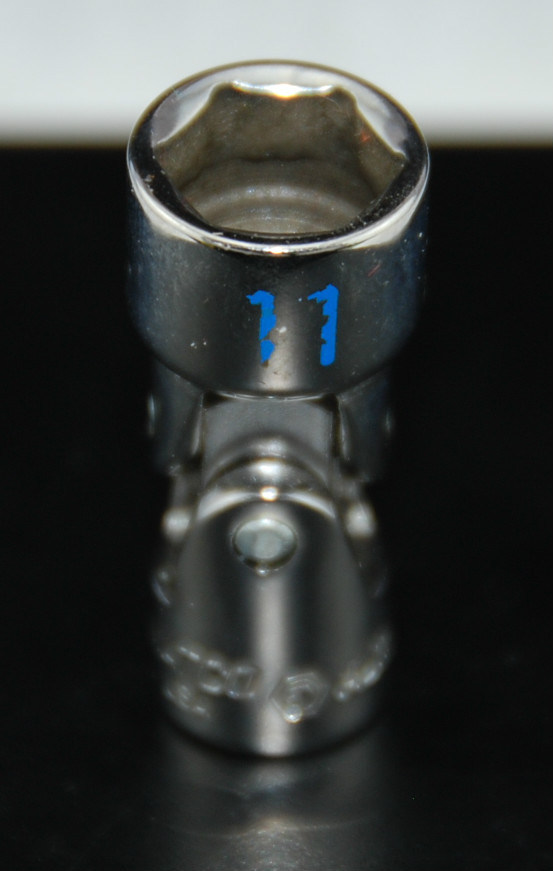 Matco Tools 11mm METRIC 6 POINT UNIVERSAL CHROME SOCKET AU11M6A *NEW*