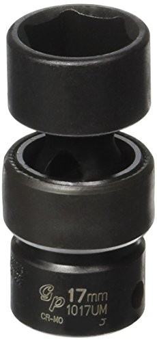 3/8″ Drive 17mm Standard Universal Socket – High-Strength Chrome Vanadium Steel