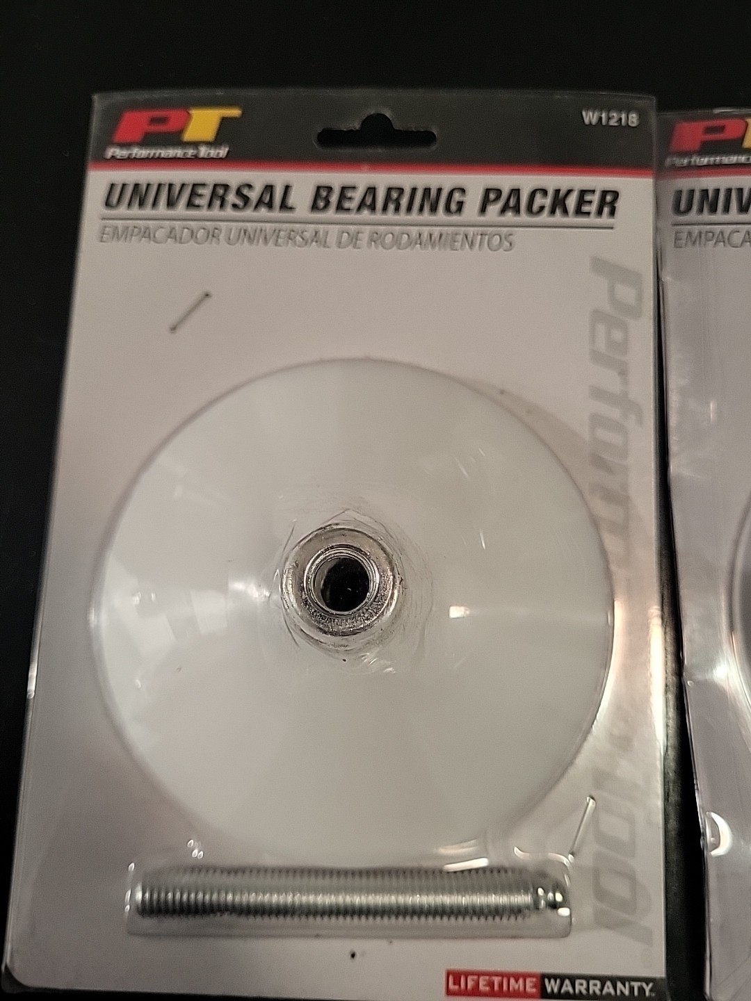 Performance Tool Universal Wheel Bearing Packer W1218. New 2 Pack.