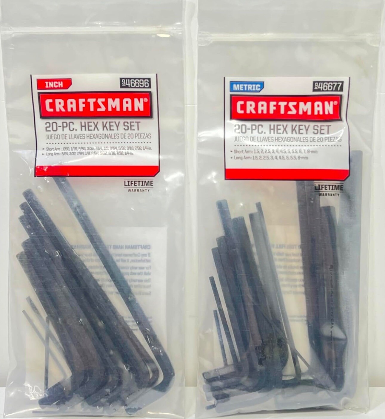 CRAFTSMAN 164 pc 1/4 3/8 1/2 Dr SAE METRIC MM 6pt 12pt wrench socket Tool set