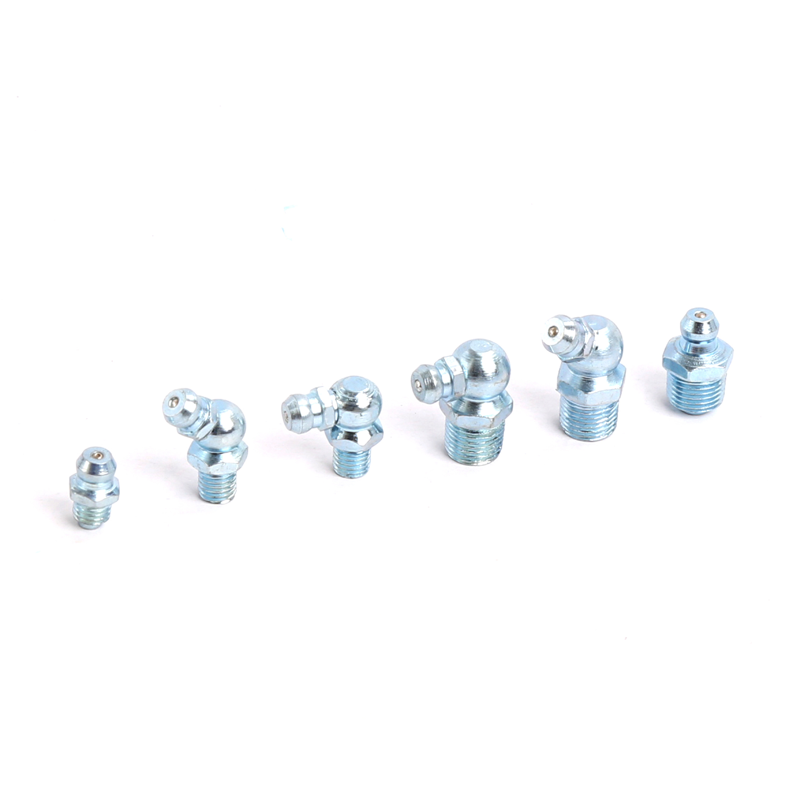 110/220pc Metric / SAE Hydraulic Lubrication Grease Zerk Fittings Assortment Set