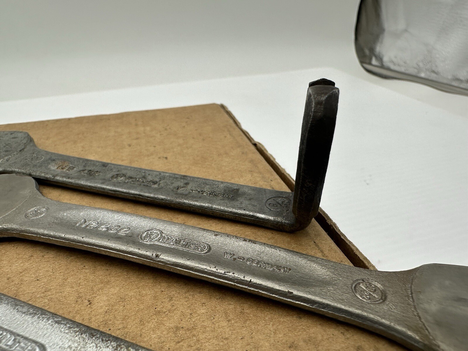 Vintage Walter Germany 432 Toolkit Open End wrench Set Lot 4 SAE 19/32-7/8