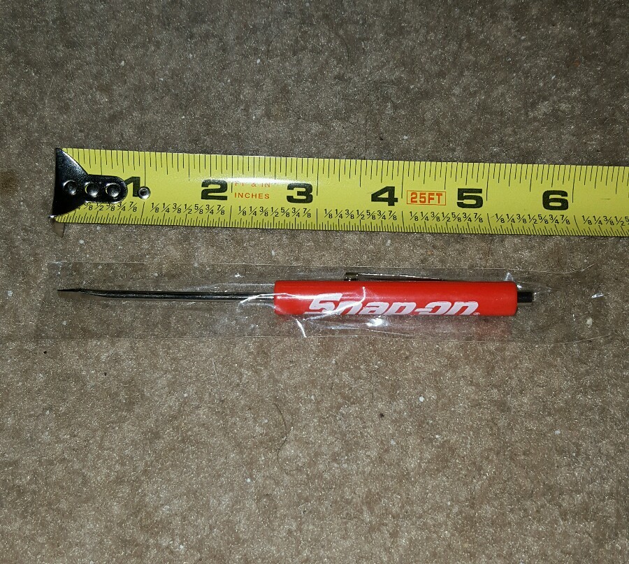 10 Snap on tools screwdrivers per order . red pocket screwdriver . magnet ends