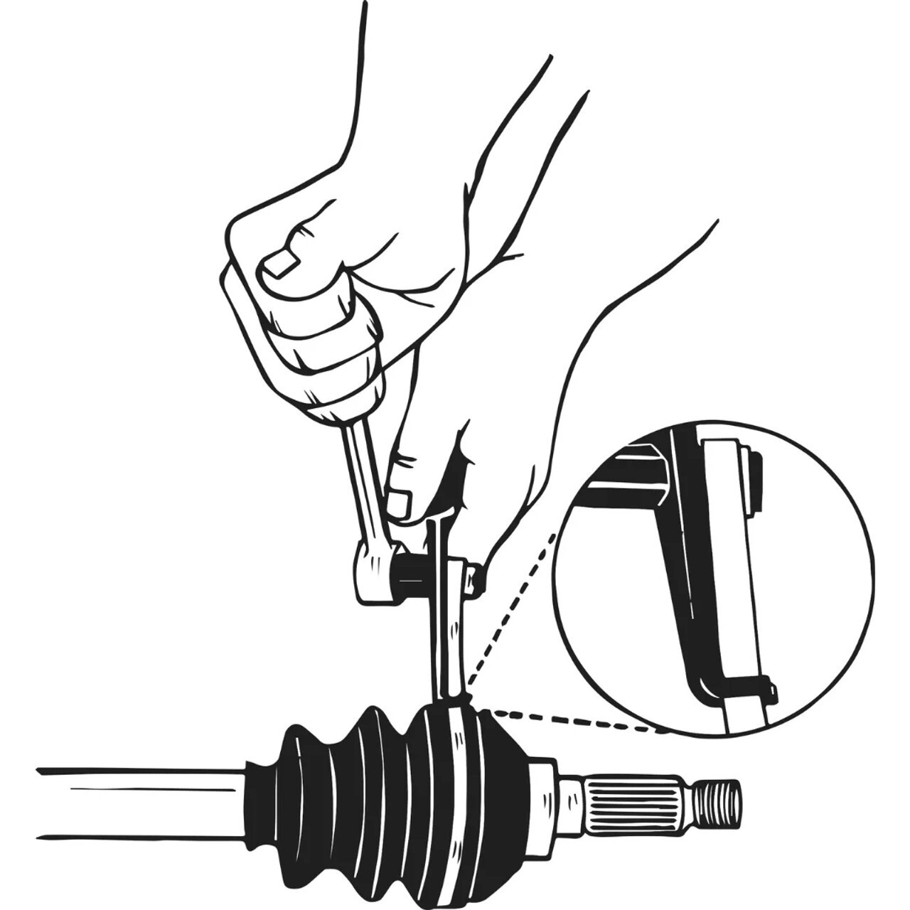 CV Joint Banding Tool Lisle 30950