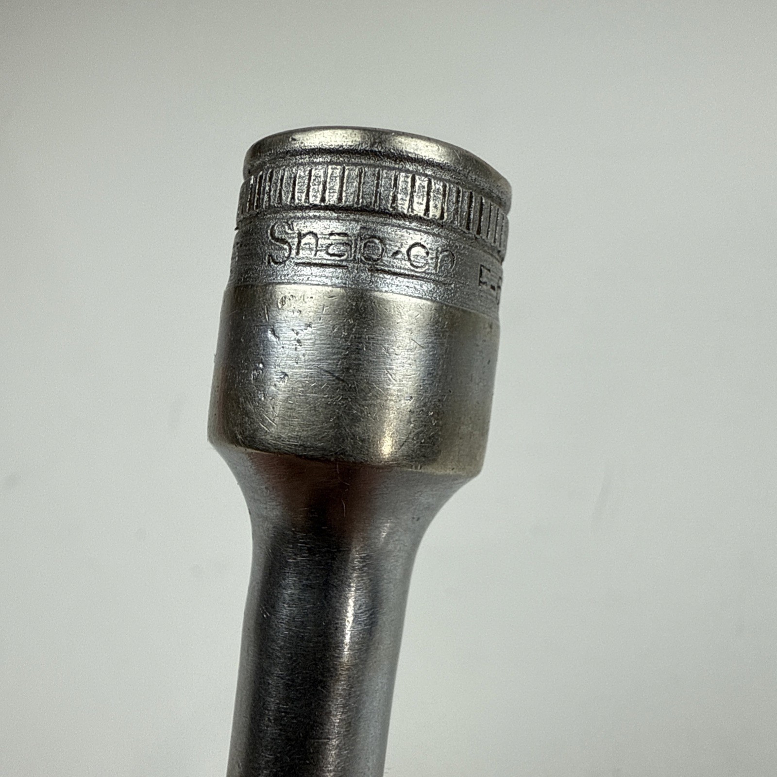 Snap On Vintage Standard 6-7/8″ Long 3/8″ Drive Ratchet USA F-70-M 3” & 6” Ext.