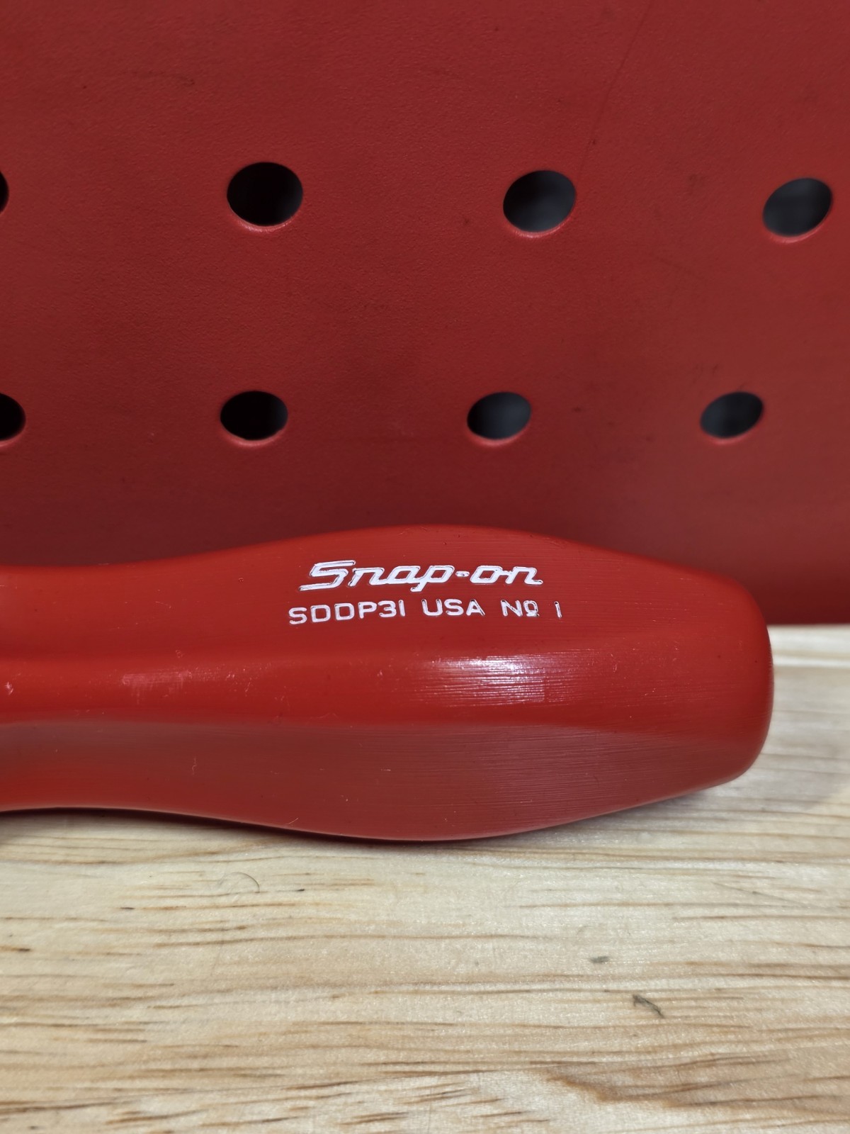Snap-on Tools SDDP31 Red 3″ Length Shank 6.5″ OAL #1 Phillips Light Use