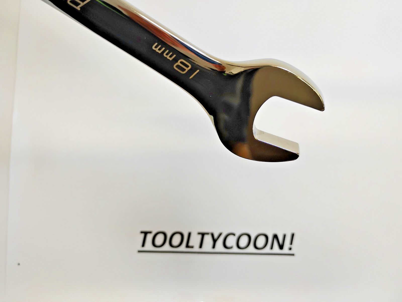 Blue Point Tools NEW BOERM18 18mm 15 Degree Ratcheting 12pt Wrench CHROME
