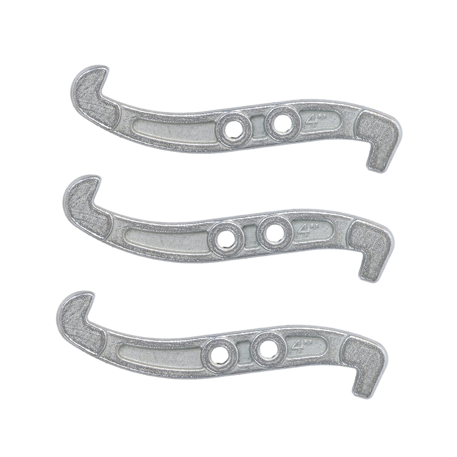 4 Pieces Gear Puller Three Jaw Set Gear Bearing Race Pull Tool Kit 3″ 4″ 6″ 8″