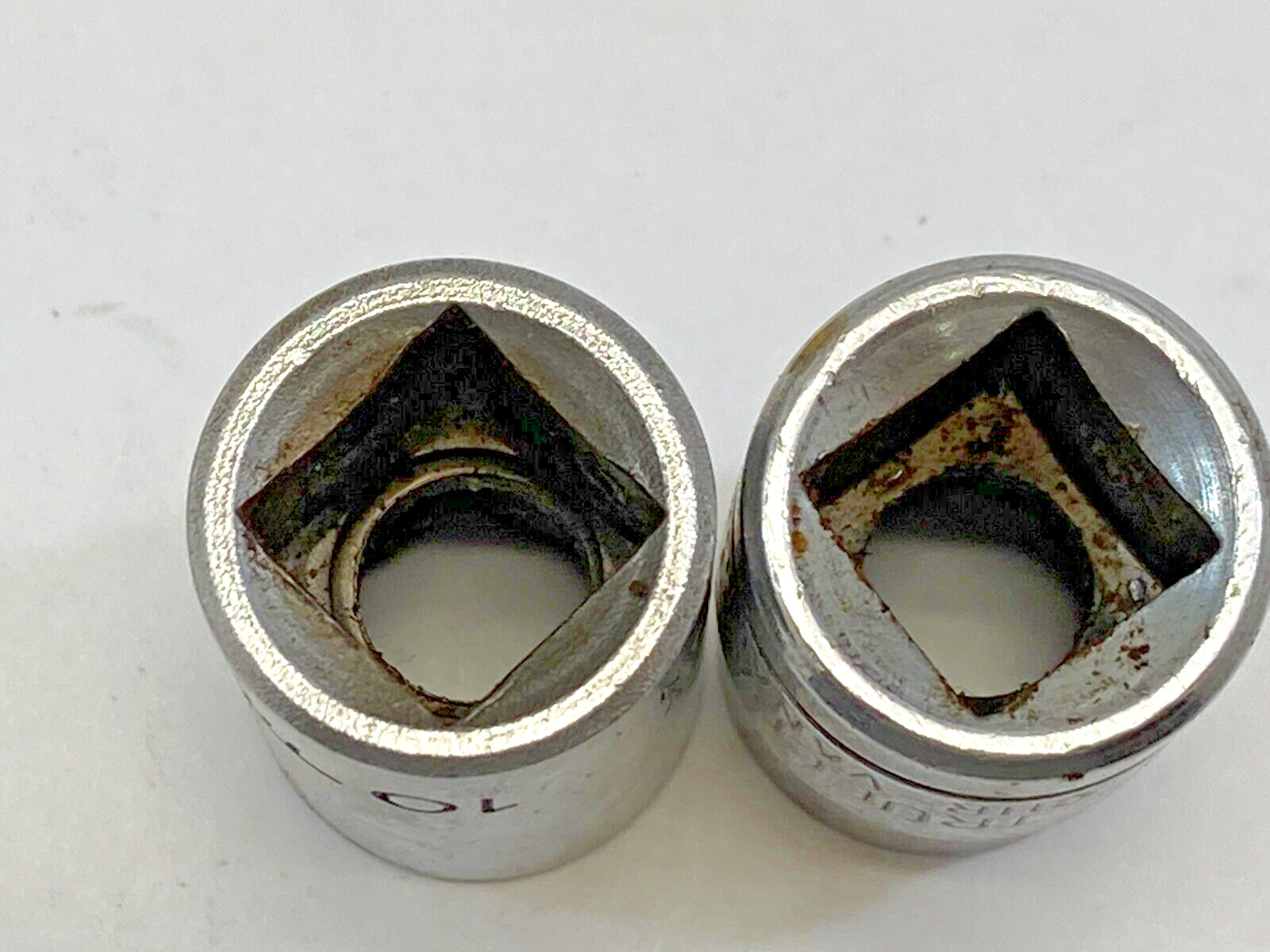 (2) True Craft sockets ~ 3/8″ drive ~ 10mm + 7/16″