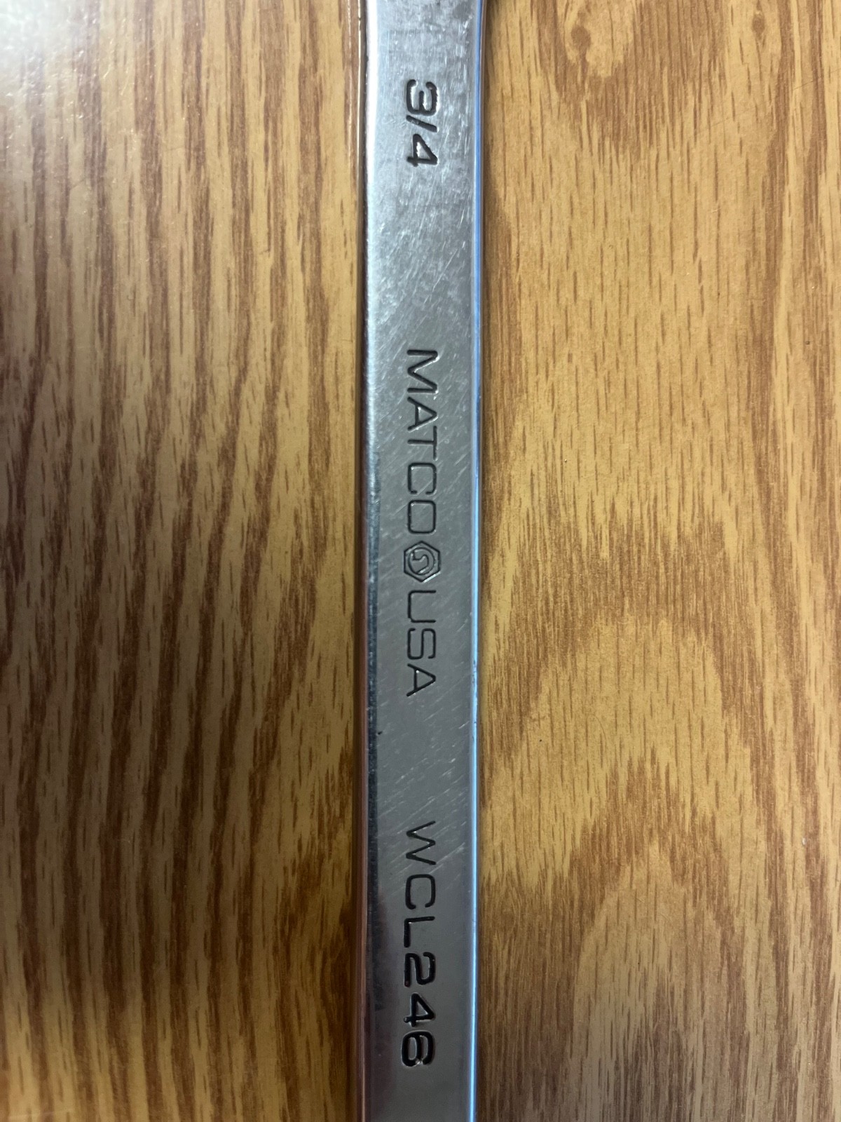 MATCO – WVL246 – 3/4 COMBINATION WRENCH – LOC#238