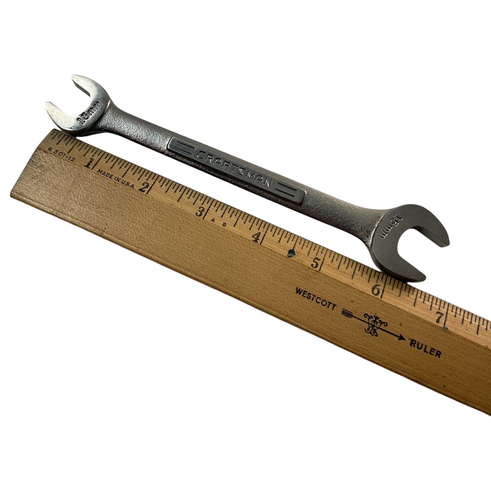 Craftsman Combination Wrench 44507 13mm x 15mm Metric -VV- USA As Pictured
