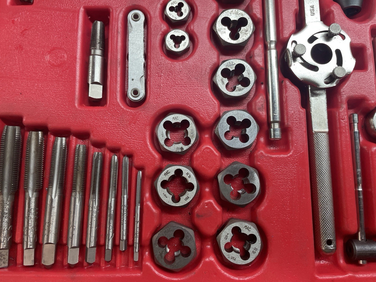 Mac Tools 76-Piece SAE Metric Tap & Die Set – USA Made