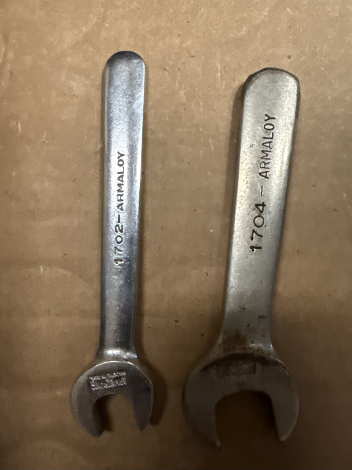 Armaloy Pair Of Wrenches