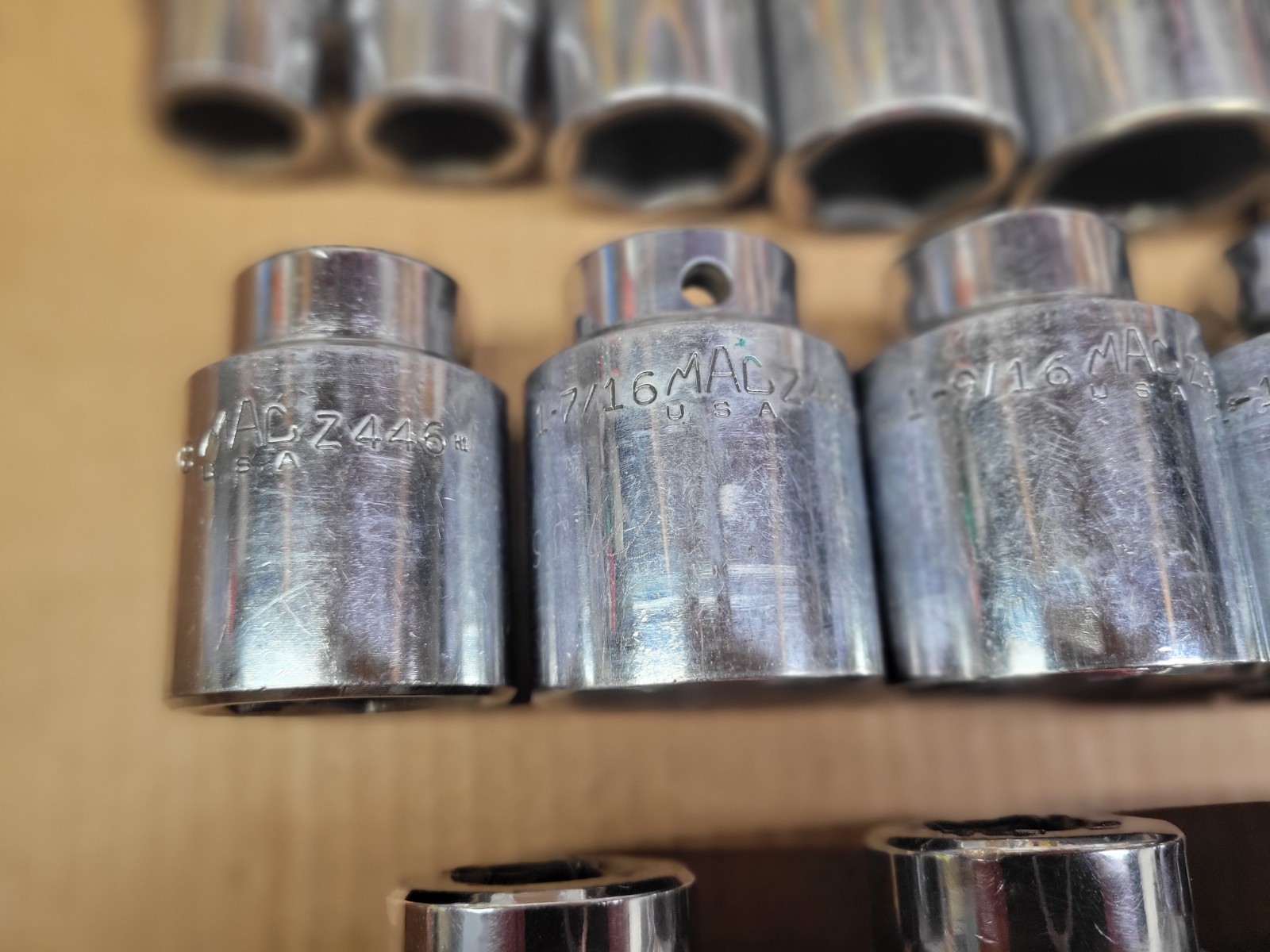 Mac Tools USA 3/4″ Drive 13-Piece Socket Set / Lot 13/16″ – 2″