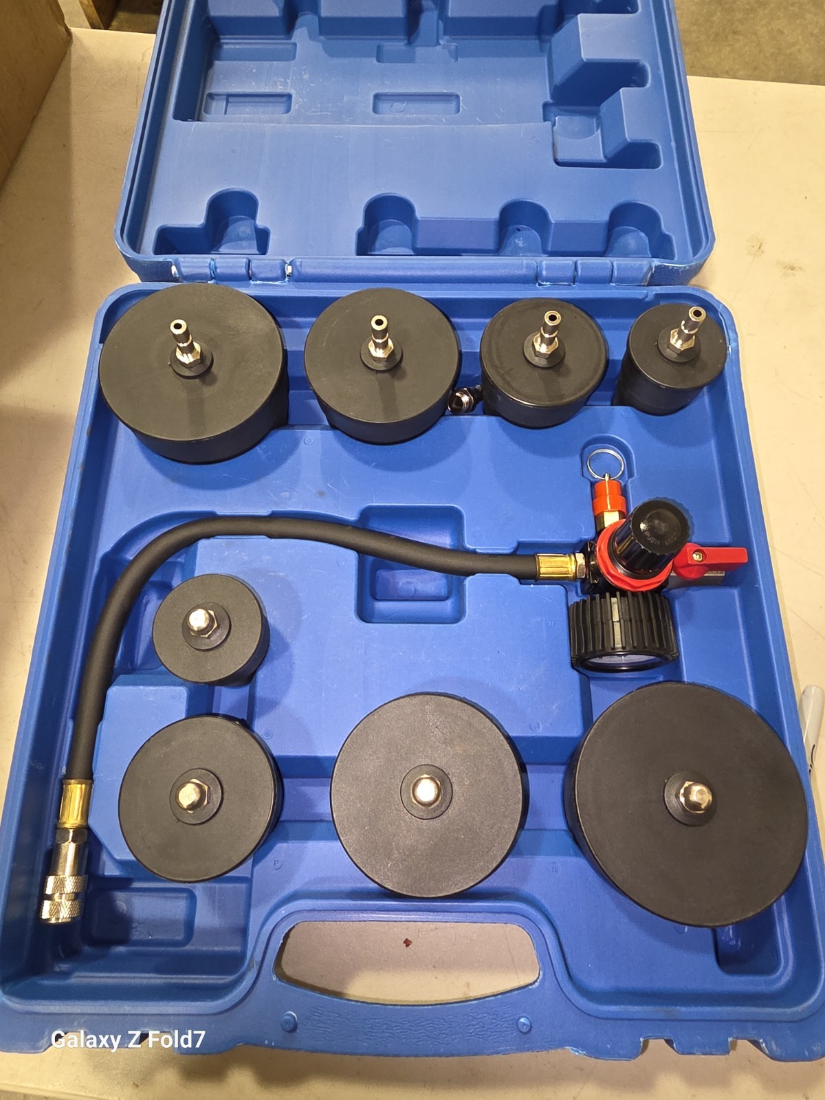 Turbo Boost System Leak Tester Tool Turbocharger Air Pressure Leakage Tester Kit