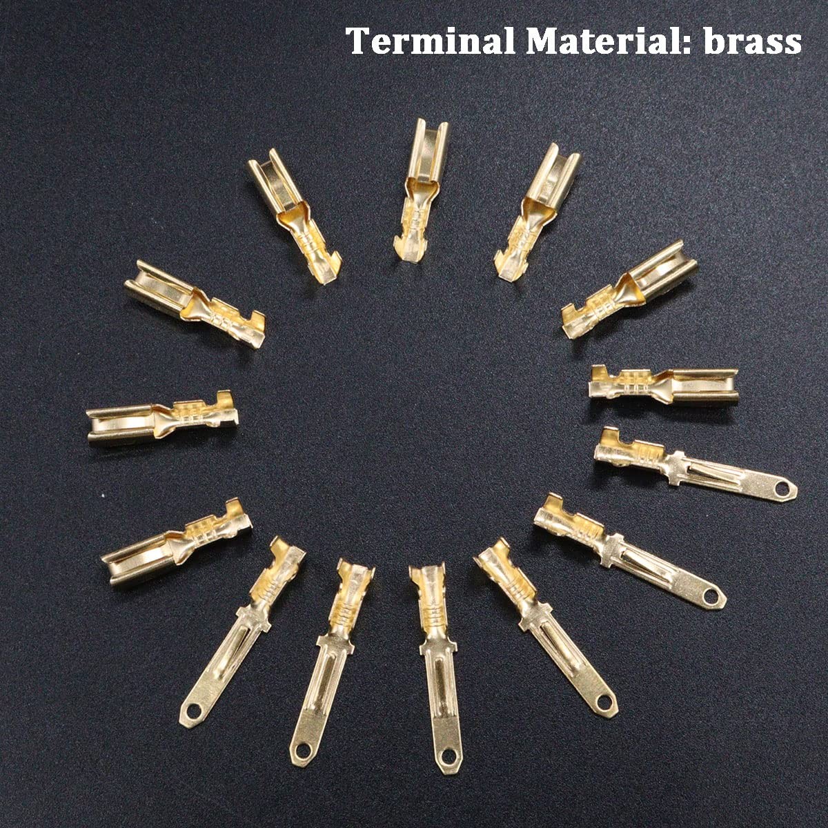 432pcs Automotive Electrical Wire Connectors Kit 1 2.8mm 2 3 4 6 9 Pin