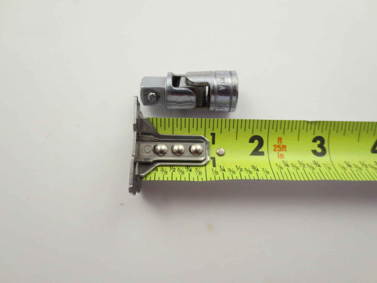 SNAP ON TOOLS SWIVEL / FLEX SOCKET ADAPTER — 3/8″ DRIVE — CHROME — FU8A