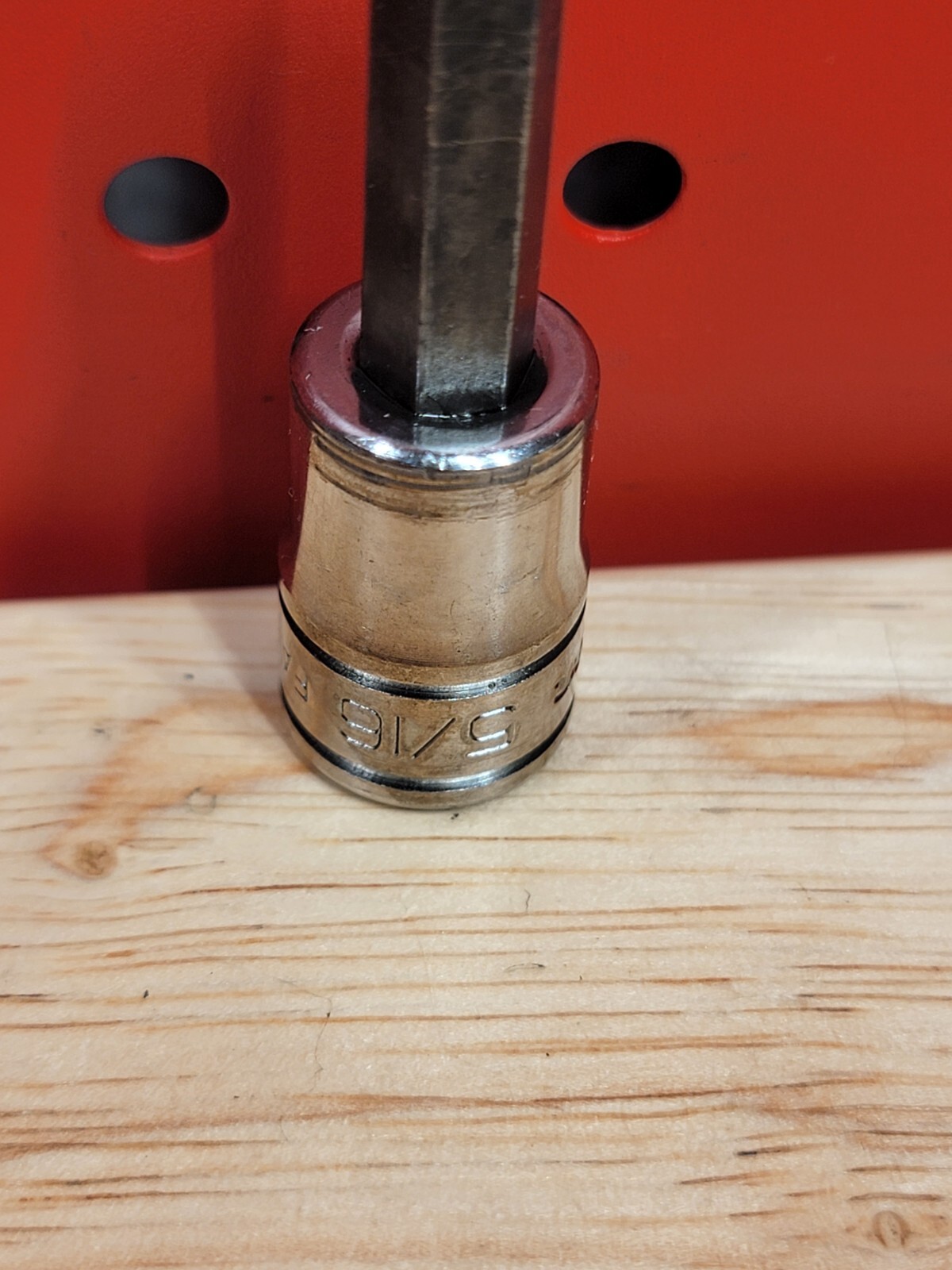 Snap-on Tools FA10E 5/16″ SAE 3/8” Drive Hex Bit Allen Socket Driver USA