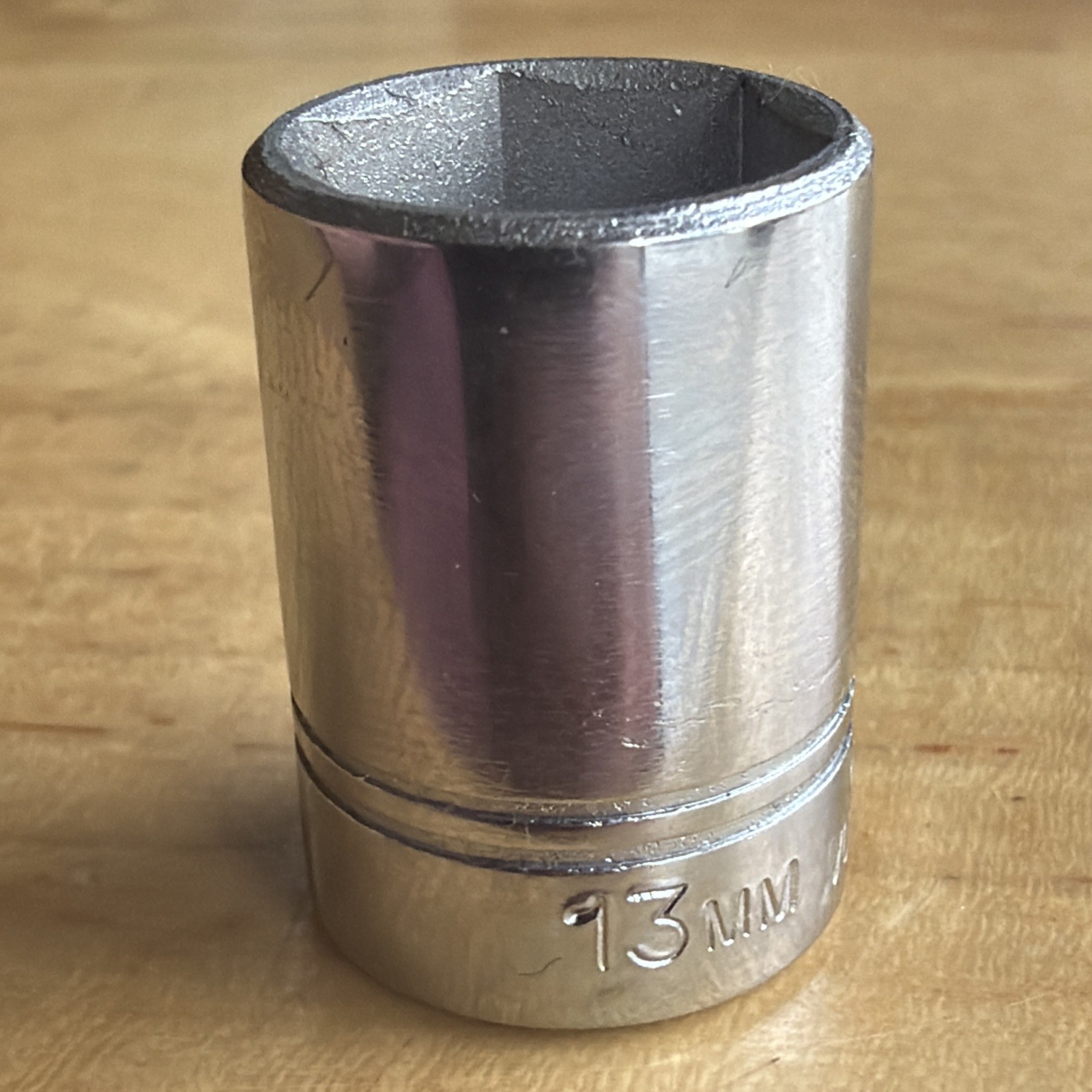 Vulcan x Williams Tools 13mm Shallow Socket 1/4″ Drive 6 Point MM-613 Vtg USA