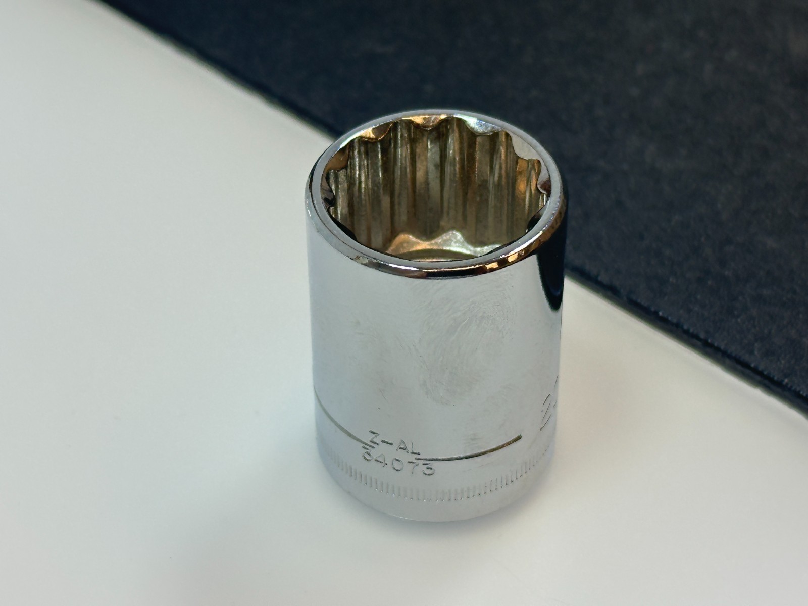 Craftsman Tools 34073 Z-AL 20mm Metric Chrome Socket, 1/2” Drive, 12 Point