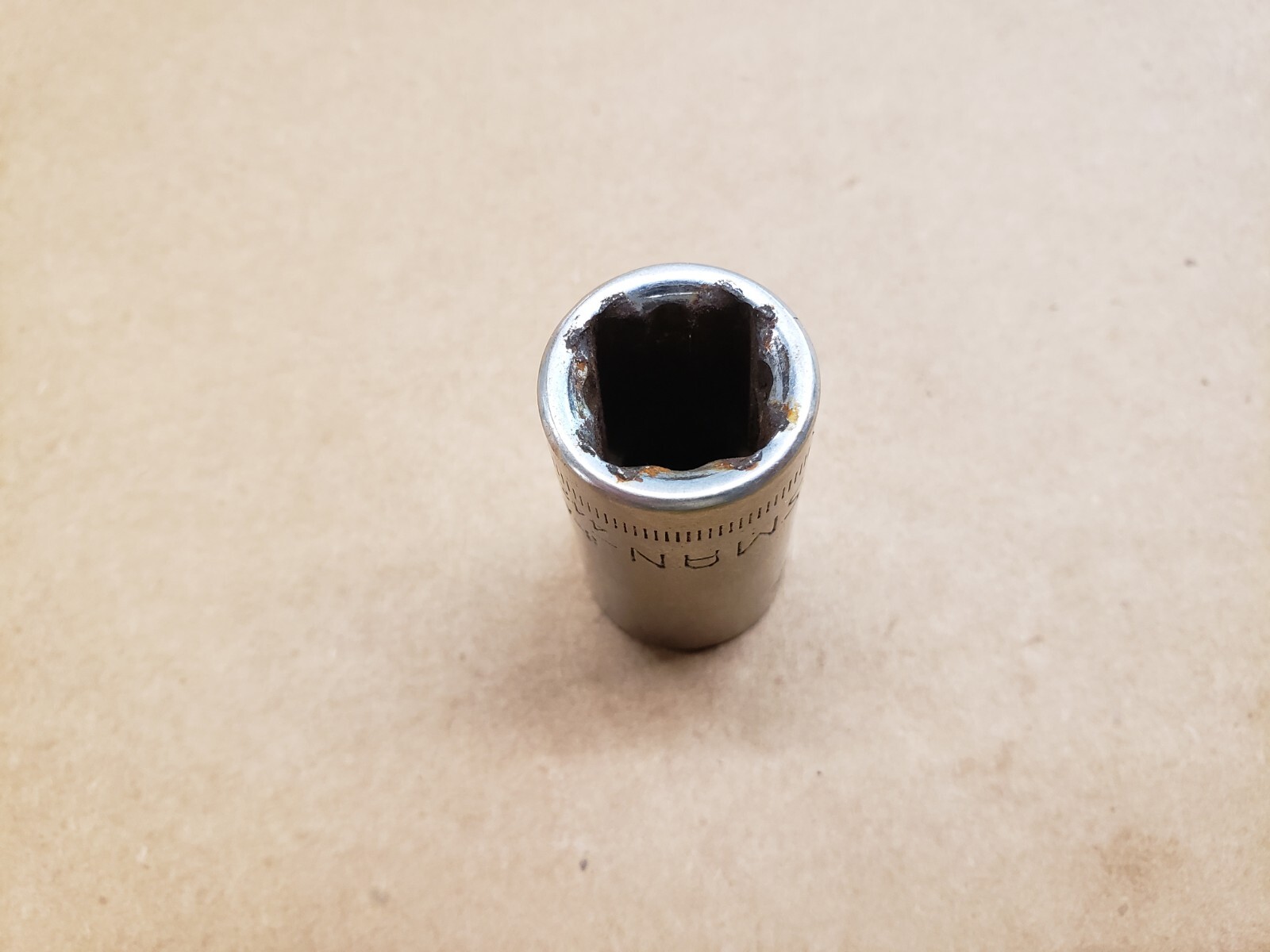 Vintage Craftsman Single Shallow Well Socket 15mm Mechanic Tools S-AC 44236 USA