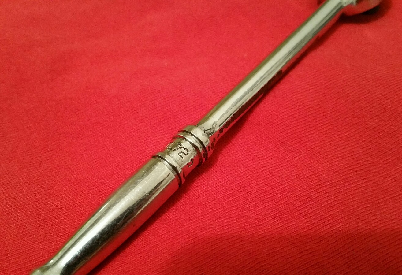Snap-on TL72 Long Handle 1/4″ Drive Fine Tooth Ratchet