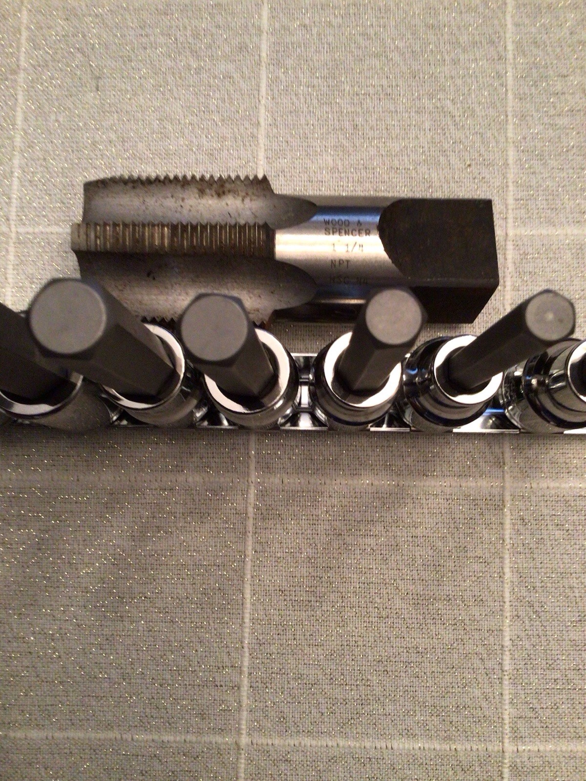 7 Pc. Westward 1/2 Drive Hex Bit Socket Set 1/4”- 5/8” Nice !!